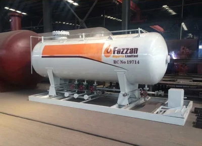 35 Cubic Meters 15tons 15mt 35m3 35000 Litres LPG Filling Station with Gas Dispenser