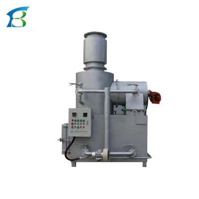 Hospital Equipment Smokeless Medical Waste Treatment Garbage Incinerator Plant