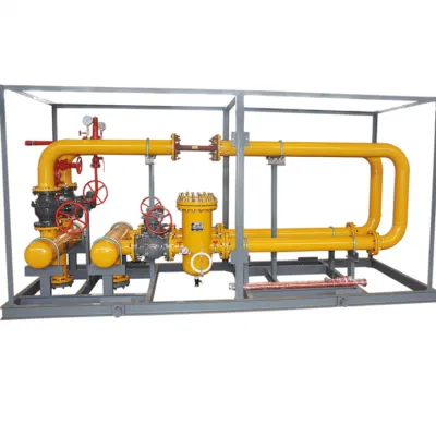  CNG Gas Supply Industrial Gas Regulating Metering Skid