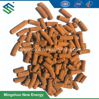  H2s Removal 8mm Iron Oxide Desulfurizer Chemical for South Korea