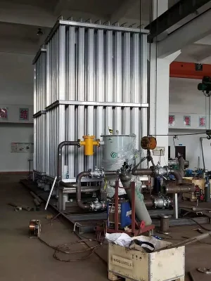 LNG Regasification Station with Regulating Metering Units All Valves and Safety Control Units