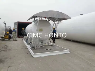  5t 10t LPG Filling Skid for Truck with Dispenser