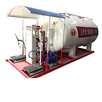  35 Cubic Meters 15tons 15mt 35m3 35000 Litres LPG Filling Station with Gas Dispenser