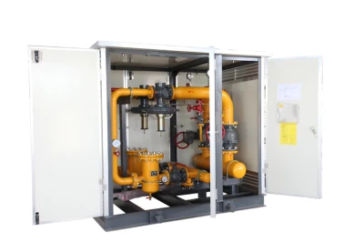  Natural Gas Pressure Regulating Station with Metering