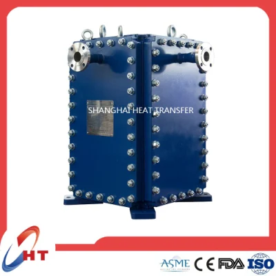  High Temperature and High Pressure Compabloc or Block Fully Welded Plate Heat Exchanger
