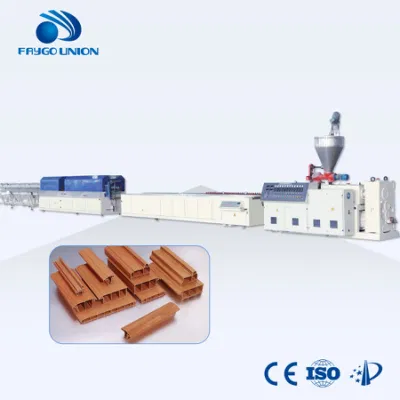  High-Quality WPC Terrace Board Profile Extrusion Equipment Plant