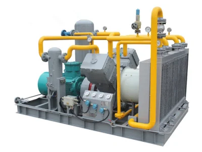Oil Field Mixed Natural Gas Gathering Boosting Recovery Compressor