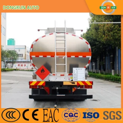 Factory Manufactured Dongfeng 8X4 4 Axle Fuel Oil Tanker Truck to Transport Gasoline, Diesel, Liquefied Petroleum, Natural Gas for Sale