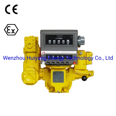 Mechanical Counter LC Positive Displacement Flow Meter for Gas Station
