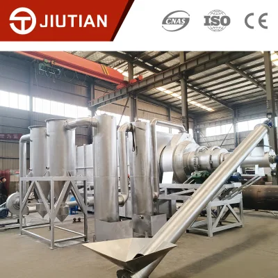Advanced Pyrolysis Technology Wood Sawdust Coconut Shell Biochar Pyrolysis Equipment