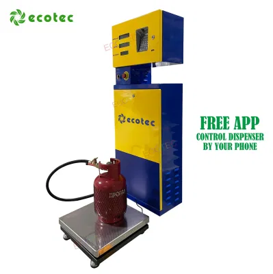 Ecotec LPG Station Dispenser LPG Filling Scale with APP Fuction