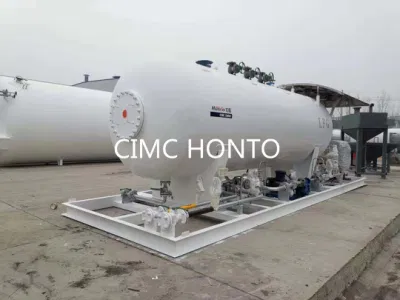 5t 10t LPG Filling Skid for Truck with Dispenser