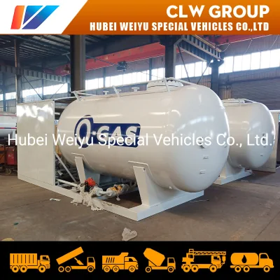 5 Metric Tons 10000L 5 Tons Skid Mounted Station LPG Gas Cylinder Filling Plant