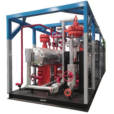 Semi-Closed Skid Mounted Natural Gas Treatment Equipment with Gas Liquid Separation for CNG Wellhead