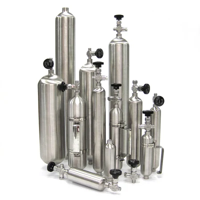  3000psi High Pressure 316ss Pressure Vessel LPG Sample Cylinder