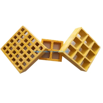 FRP GRP Covered Gratings Platform Walkway Carwash Tree Grate