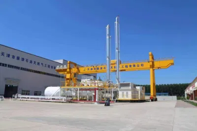 14mmscfd LNG Production Natural Gas Liquefaction Plant with LNG Storage Tanks