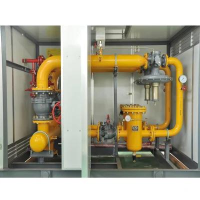  Gas Pressure Control Cabinet Unti with Regulation Metering