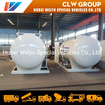 5 Metric Tons 10000L 5 Tons Skid Mounted Station LPG Gas Cylinder Filling Plant