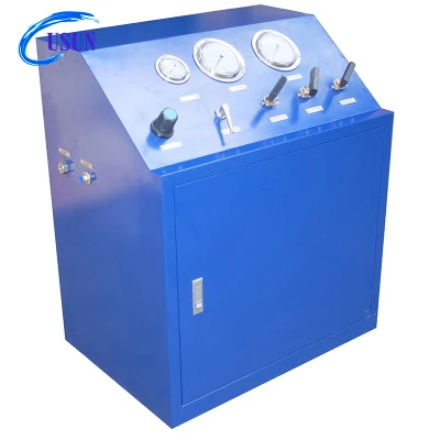  Usun Model: WS-GBD Closed Cabinet Pneumatic Gas Booster Pump Station with Valves, Gauges and Regulators
