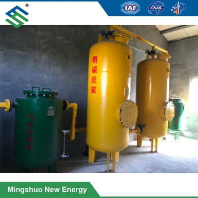  Gas Sweetening by Iron Oxide Hydrate Agent Dry Desulfurization