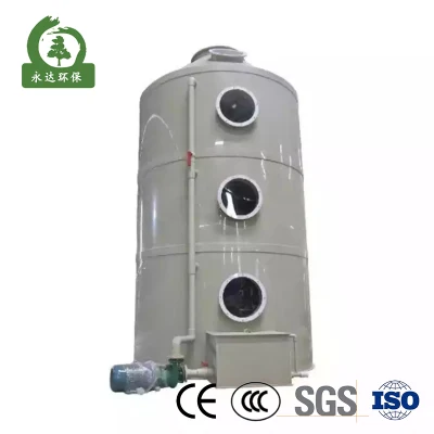  Sell Well Industrial Desulfurization PP Acid Mist Spray Scrubber PP Polypropylene Equipment