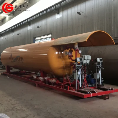 Q345r 40000 Liters LPG Gas Tank Refilling Skid Staiton