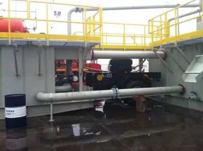 Top Quality Professional Mud Tank Designed with API, Drilling Solid Control System.