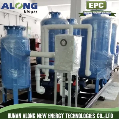  Skid Mounted Comprehensive Biogas Pre-Treatment Desulfurization System Before Generator