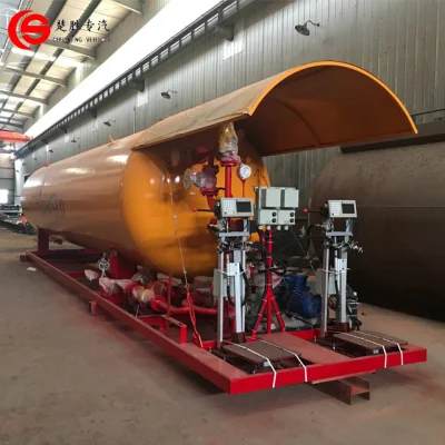 Q345r 40000 Liters LPG Gas Tank Refilling Skid Staiton