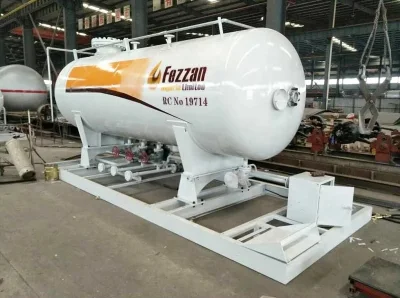 35 Cubic Meters 15tons 15mt 35m3 35000 Litres LPG Filling Station with Gas Dispenser