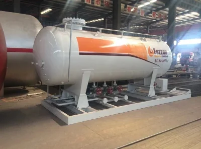 35 Cubic Meters 15tons 15mt 35m3 35000 Litres LPG Filling Station with Gas Dispenser