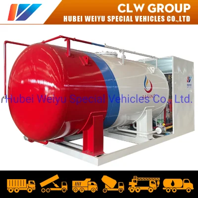 Skid-Mounted LPG Station Cylinder Bottling/Refilling Plant 5mt for Africa