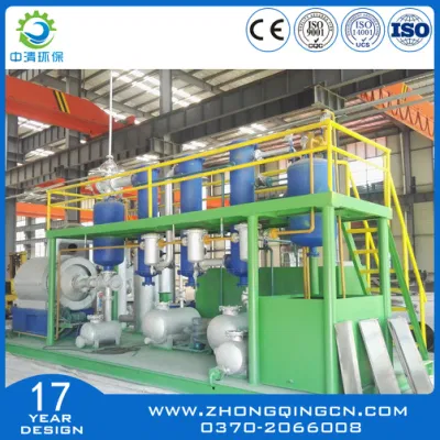 Turbine Oil/Waste Oil/Fuel Oil/Engine Oil Distillation Plant/Processing Plant/Recycling Plant with CE, SGS, ISO, BV