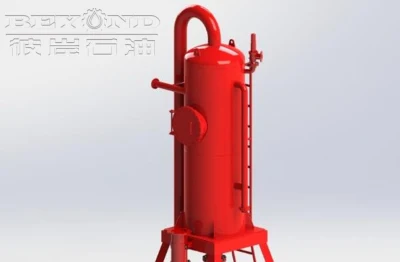 API Horizontal Gas Separator for Drill Water Well Solid Control Equipment