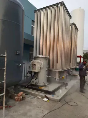  High Pressure Nitrogen Carbon Dioxide Air Heated Vaporizer Oxygen CO2 Atmospheric Evaporators