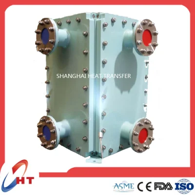 ISO Certified Bloc Type Plate Heat Exchanger Equipment for Metallurgical Industry