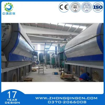  Waste Tyre to Oil Recycling Pyrolysis Plant