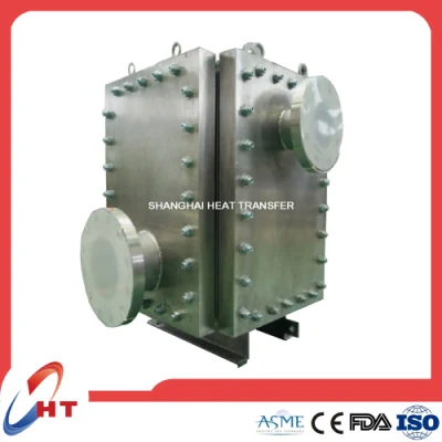 Welded Block Type Heat Exchanger for Heat Recovery, Cooling, Condensation, Reboiling in Gas Sweetening