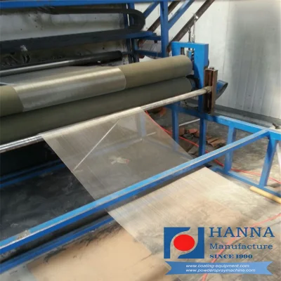 Full Automatic Wire Mesh Roll Powder Coating Plant Solution