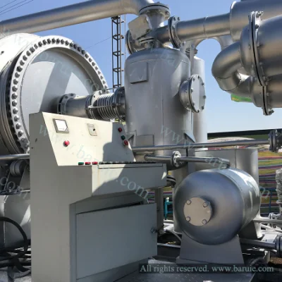  Automatic Discharging Process Small Skid Mounted Plastic Recycling Plant with Pyrolysis Reactor