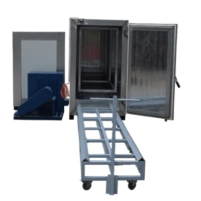 LPG Natural Gas Heating Powder Coating Oven
