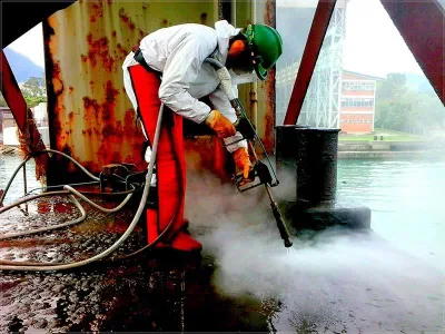 40kpsi 34lpm High Pressure Watre Cleaning Equipment for Paint Remove