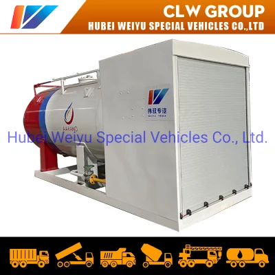 Skid-Mounted LPG Station Cylinder Bottling/Refilling Plant 5mt for Africa