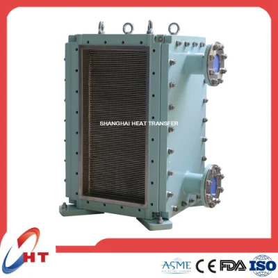 Stainless Steel Fully Welded Plate and Block Heat Exchanger for Oil Refinery Plant