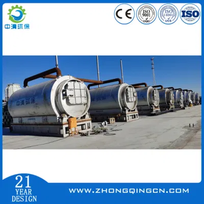  Environmental Friendly Waste Tires/Waste Plastics/Waste Rubber Pyrolysis Plant/Recycling Plant/Processing Plant/Waste Treatment to Oil with CE, SGS, ISO, BV
