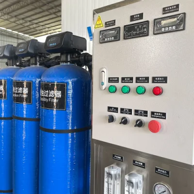  1000 Industrial Reverse Osmosis Water Treatment Plant 98% Desalination Ratio RO System Equipment Pure Water Dosing Device