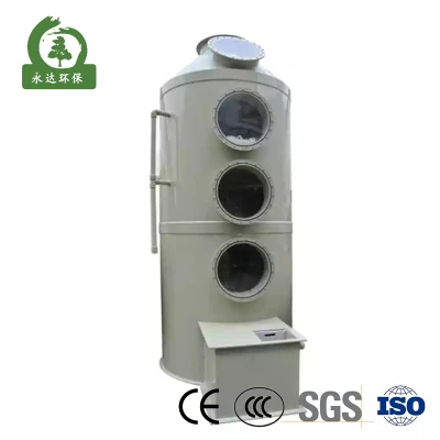  China Factory Direct Sales Industrial Desulfurization PP Acid Mist Spray Scrubber PP Polypropylene Equipment