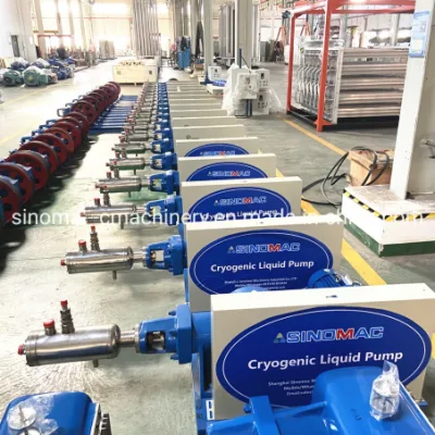  Cryogenic LNG Pump Natural Gas Fueling Station Liquid Oxygen Nitrogen Gas Cylinder Filling Pumps Skid
