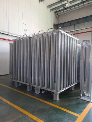 Liquid Oxygen Nitrogen Argon Ambient Vaporizers LNG Natural Gas Atmospheric Vaporizer Price